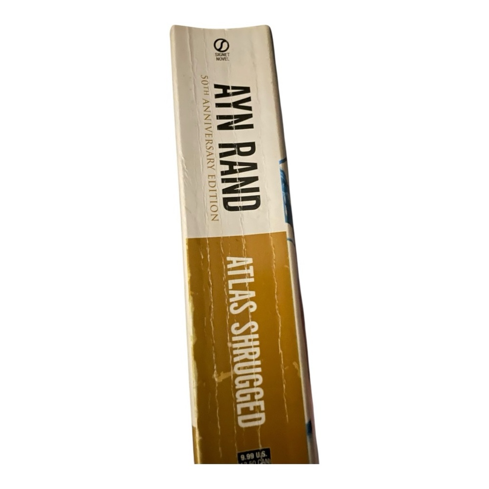Atlas Shrugged 50th Anniversary Edition by Ayn Rand - Picture 4 of 6